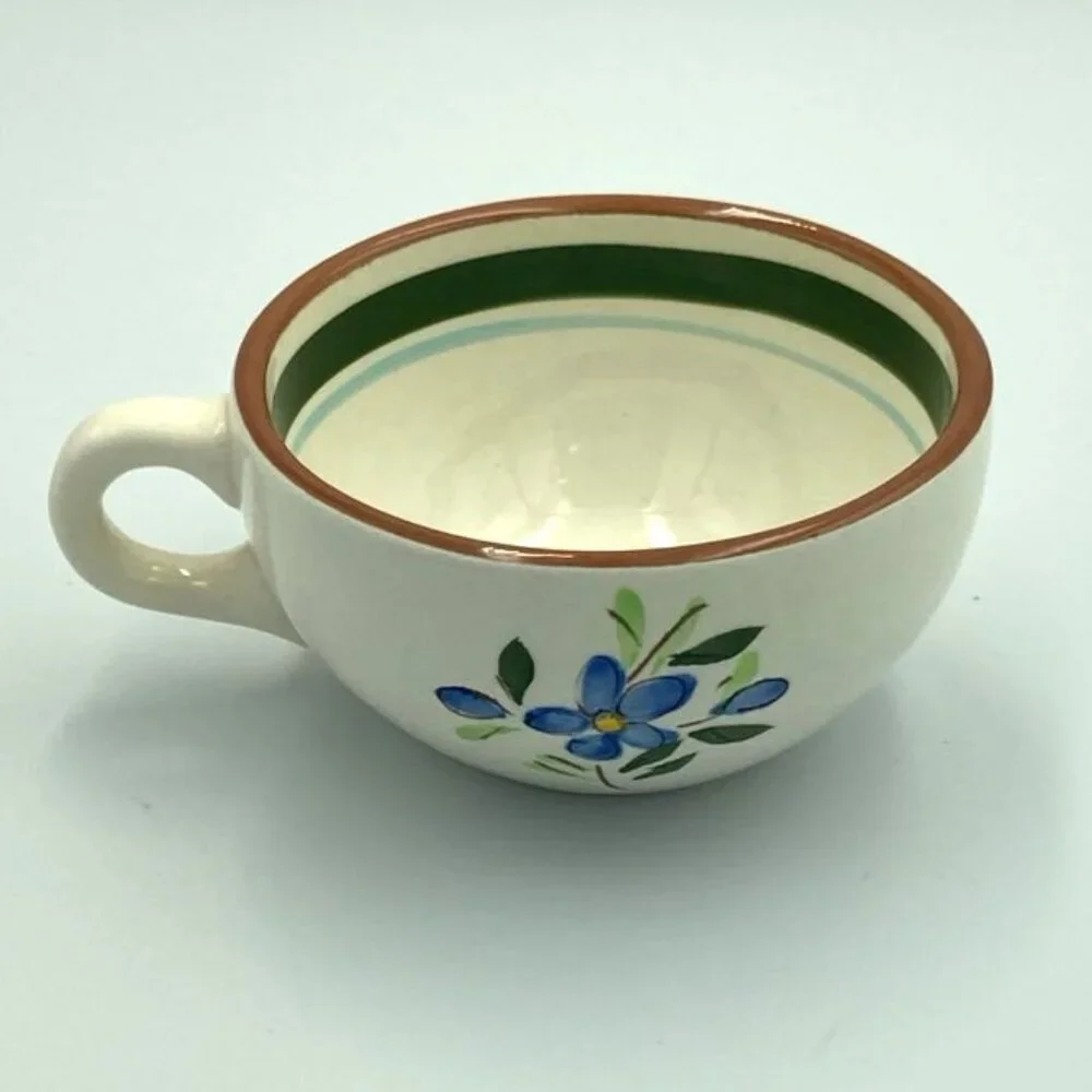 Vtg Stangl Pottery‎ Country Garden Cup & Saucer MCM USA